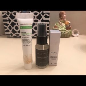 Set of face care samples